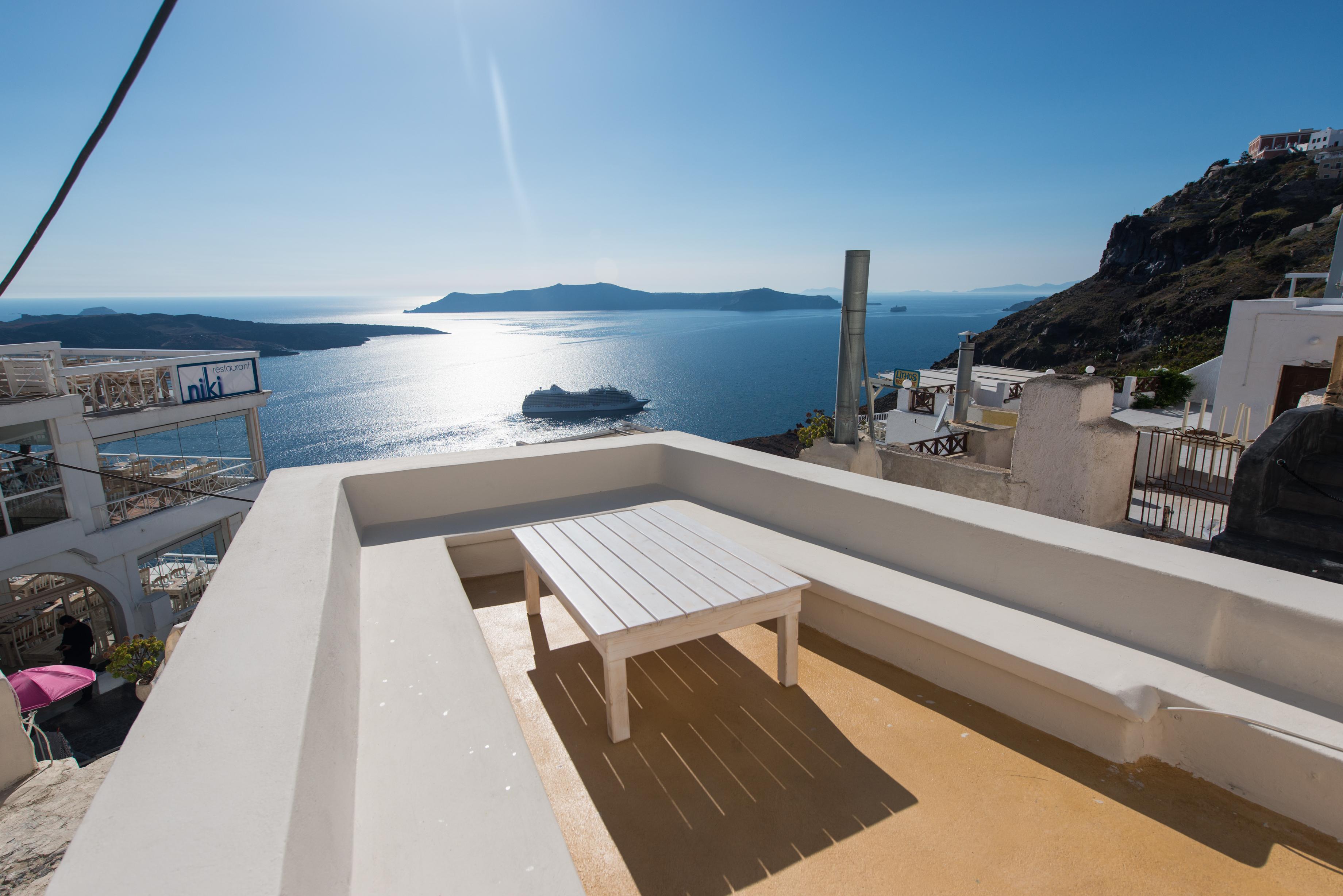 Hotel On The Cliff Fira  Exterior foto